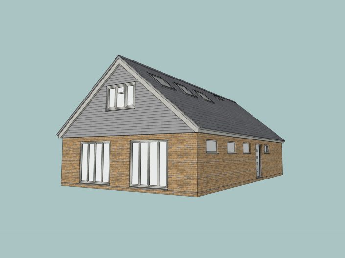 New Build Chalet Bungalow